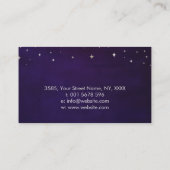 人生の花、癒しの手、チャクラ 名刺 (裏面)