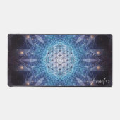 人生の花 | Blume des Lebens Holy Universe デスクマット (正面)
