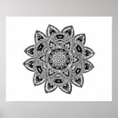人生の花zendoodle ポスター (正面)