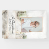 人生の葬儀のビーチお祝いへの搭乗歩き 横断幕 (横)