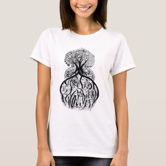 人生の複合体の木 Tシャツ (正面)