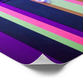 人生の言葉を愛カラフル前向きする ポスター (角)