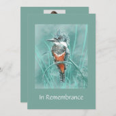 人生の記念お祝いキングフィカスタムーシャー 招待状 (正面/裏面)