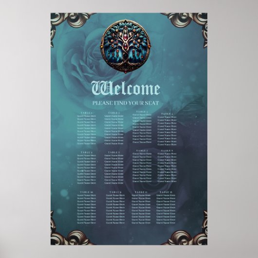 人生の豪華な木の影の街。 ポスター (正面)