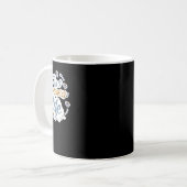 人生の賛美中俗な聖なる集め コーヒーマグカップ (正面左)