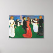 人生の踊り |エドバード・ムンク | キャンバスプリント (正面)