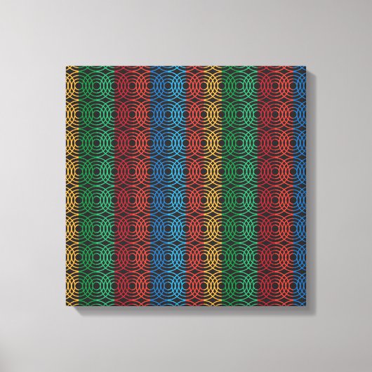 人生の輪 キャンバスプリント (正面)