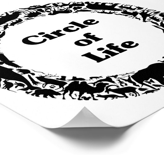 人生の輪 ポスター (角)