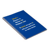 人生の道徳的価値 ノートブック (右側)