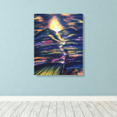 人生の道 キャンバスプリント (インサイチュ (ウッドフロア))