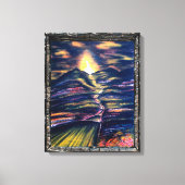 人生の道 キャンバスプリント (正面)