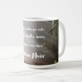 人生の道 コーヒーマグカップ (正面右)