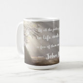 人生の道 コーヒーマグカップ (正面左)