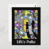 人生の道 ポストカード (正面/裏面)