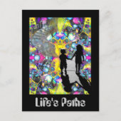 人生の道 ポストカード (正面)