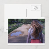 人生の道 ポストカード (正面/裏面)