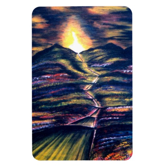 人生の道 マグネット (縦)