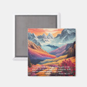 人生の道 – 山 |マグネット マグネット (正面/裏面)