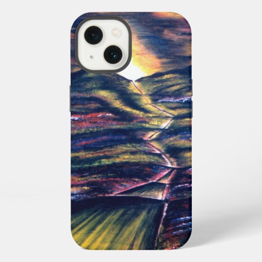 人生の道 iPhoneケース (裏面)
