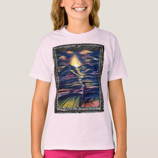 人生の道 Tシャツ (正面)