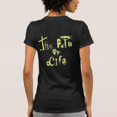 人生の道 Tシャツ (裏面)