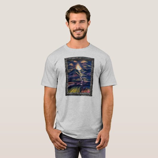 人生の道 Tシャツ (正面フル)