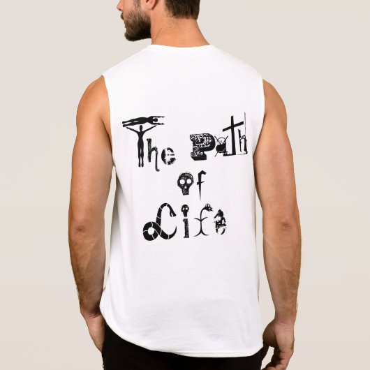 人生の道 Tシャツ (裏面)