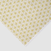 人生の金ゴールドパターンの花 + あなたのbackgr. 薄葉紙 (詳細)