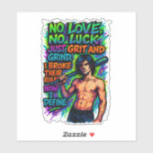 人生の障害を乗り越える人々 シール (シート)