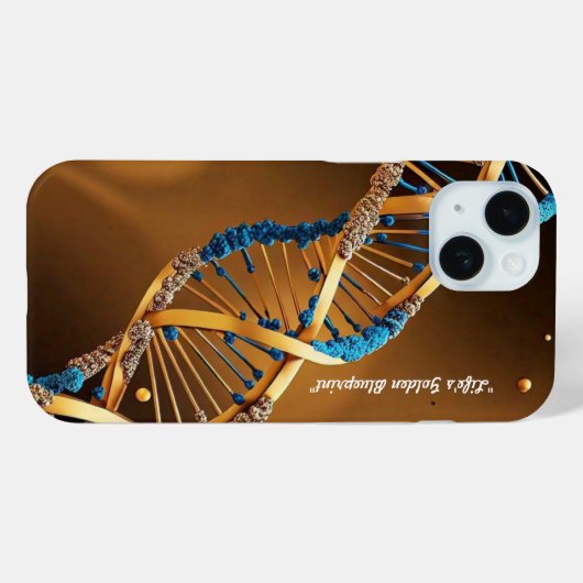 人生の青写真 Case-Mate iPhoneケース (裏面 (横))