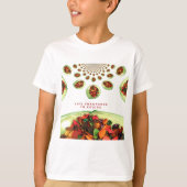 人生の香り:ポプリ感動的メッセージ Tシャツ (正面)