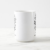 人生の魔法の瞬間を楽しむ コーヒーマグカップ (中央)