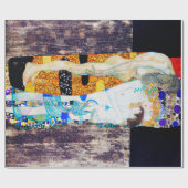 人生の3つの時代グスタフクリムト ラッピングペーパー (フラット)