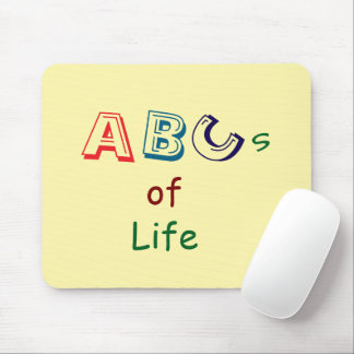 人生のABCマウスパッド マウスパッド