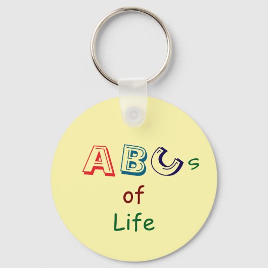 人生のABC アクリルキーチェーン キーホルダー (正面)