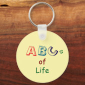 人生のABC アクリルキーチェーン キーホルダー (正面)