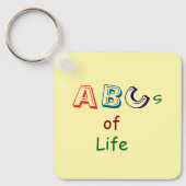 人生のABC キーチェーン (正面)
