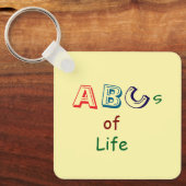 人生のABC キーチェーン (正面)