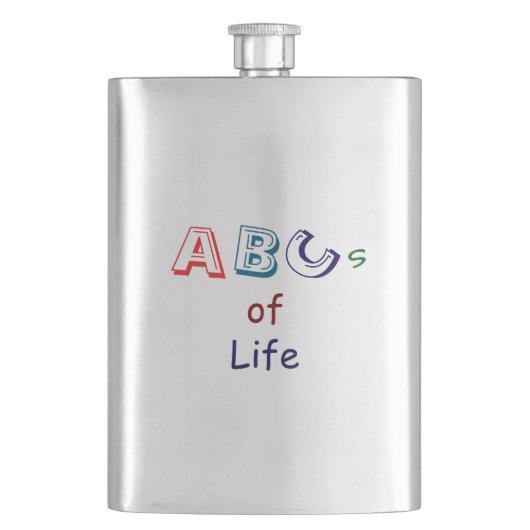 人生のABC クラシックフラスク フラスク (正面)