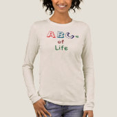 人生のABC Tシャツ (正面)