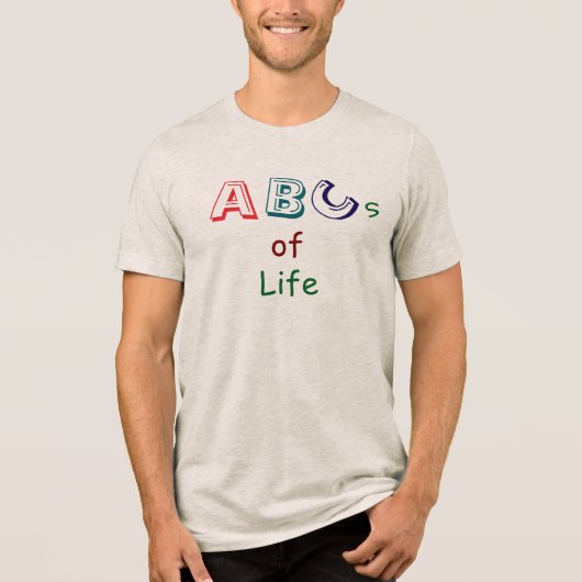 人生のABC Tシャツ (正面)
