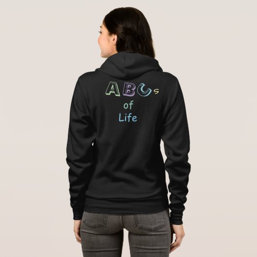 人生のABC Tシャツ (裏面フル)