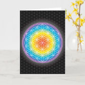 人生のLUMINENCEの花 カード (黄色い花)