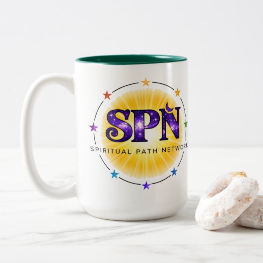 人生のSPNビュー ツートーンマグカップ (ドーナツ)