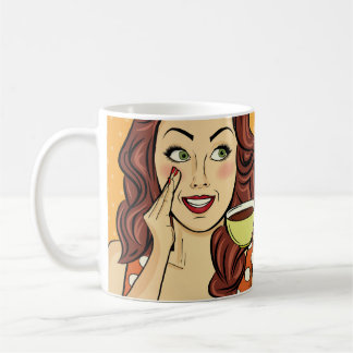 「人生はあなたはキルティング時に起こる」 11オズマグ コーヒーマグカップ