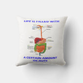 人生はある程度の勇気で満ちている クッション (裏面)