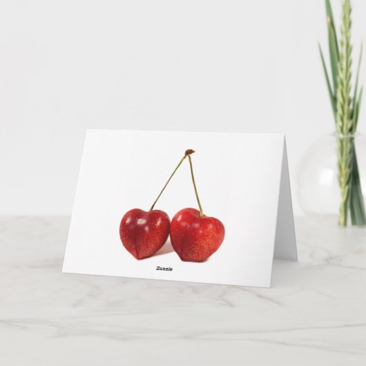 人生はさくらんぼ カード (裏面)