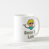 人生はそんなもの コーヒーマグカップ (正面右)