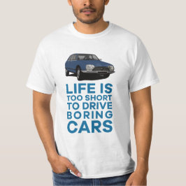 人生はつまらないものには短すぎる - 9色のGS Tシャツ