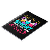 人生はつまらないネイルに費やすには短すぎる ノートブック (左側)